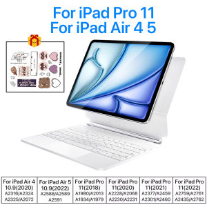New Multi-Touch Trackpad Magic Keyboard for iPad 10th Gen 11th a16 2025 Pro 11 12.9 13 M3 Air 11 4/5/6 10.9in Magnetic Keyboard