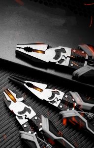 Adjustable Automatic Wire Stripper Crimper Cable Cutter Multifunctional Stripping Crimping Pliers Terminal Hand Tool