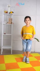 Lily And Clark Baju Anak Laki-Laki Terkeren Warna Kuning KLC21