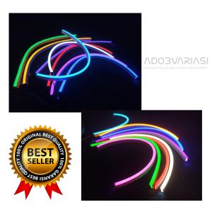 LAMPU LED DRL ALIS MOTOR 15cm 25cm 30cm MODE DIAM HARGA GROSIRAN ISI 2 PCS