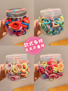 Kids Hair Bands 2024 New Arrival Winter Girl Thumb Small Hair Tie Girls Tie up a Bun Hairstyle Hair Friendly String Hair Accessories