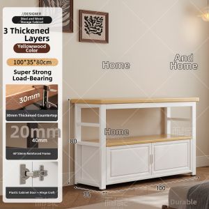 Multifunctional Bedside and Living Room Storage Cabinet