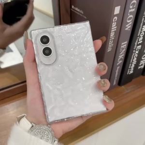 Z Fold8 Wide Creative 3D Water Ripple Transparent Case for Samsung Galaxy Z Fold 8 Ultra 7 6 Shockproof Bumper Slim Cover Funda