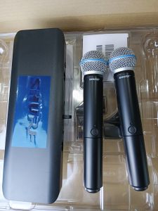 Shure BLX288/beta58 Wireless Microphone System One to Two Home K-Song KTV Microphone Live Performance Instrument Accessories