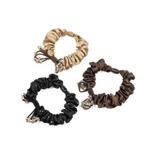 ยางรัดผมคริสตัลสำหรับผู้หญิง 2025 แฟชั่นใหม่ อเนกประสงค์ ไม่ทำลายผม ยางรัดผมหางม้าต่ำ คริสตัลเก๋ไก๋ ยางรัดผม