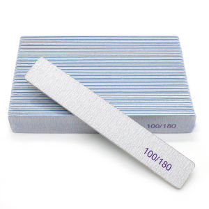 5pcs/10/25pcs Tools Nail Files 100/180 Grits Emery Boards for Acrylic Fake Nail Gel Nails Double Sided Nail Block Emory