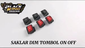 Saklar Dim On Off Saklar Tombol Lampu Dim On off Saklar Tombol Starter Engine Lampu Pass Dim