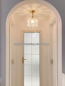 DGY | Modern Simple French Crystal Small Pendant Light