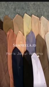 Hijab Paris Jadul Varisha Warna Terlengkap 2024