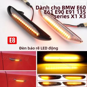 Đèn Xi Nhan LED Nháy Tuần Tự BMW Cho E60 E61 E90 E91 E87 E81 E83 E84 E88 E92 E93 E82 E46 Series 1 3 5 Giao Diện T10