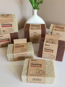 Kitchen Magic Sponge Scrubber Thickened Oil-resistant Water-absorbent Stain-removing Dishwashing Pot Wondershoe Cloth