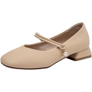 DUSTO | French Style Mary Jane Shoes Coarse Heel
