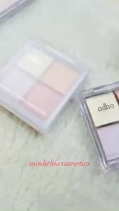 Phấn bắt sáng Odbo Signature 4 Shades Highlighter OD1318