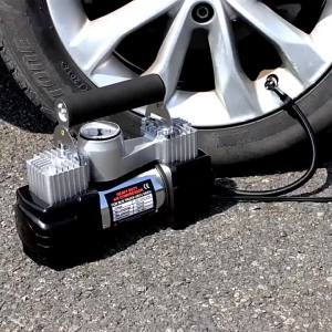 Máy Bơm Không Khí Điện 60W 12V-24V Máy Nén Khí Ô Tô Di Động 300 PSI Bật Lửa Xì Gà Máy Bơm Hơi Cho Ô Tô Xe Đạp Xe Máy Thuyền Kayak