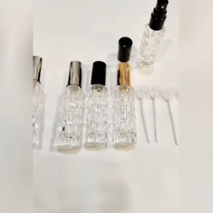SG Perfume Bottle Refillable 10ML Glass Perfume Bottle Travel Portable Atomizer Sprayer