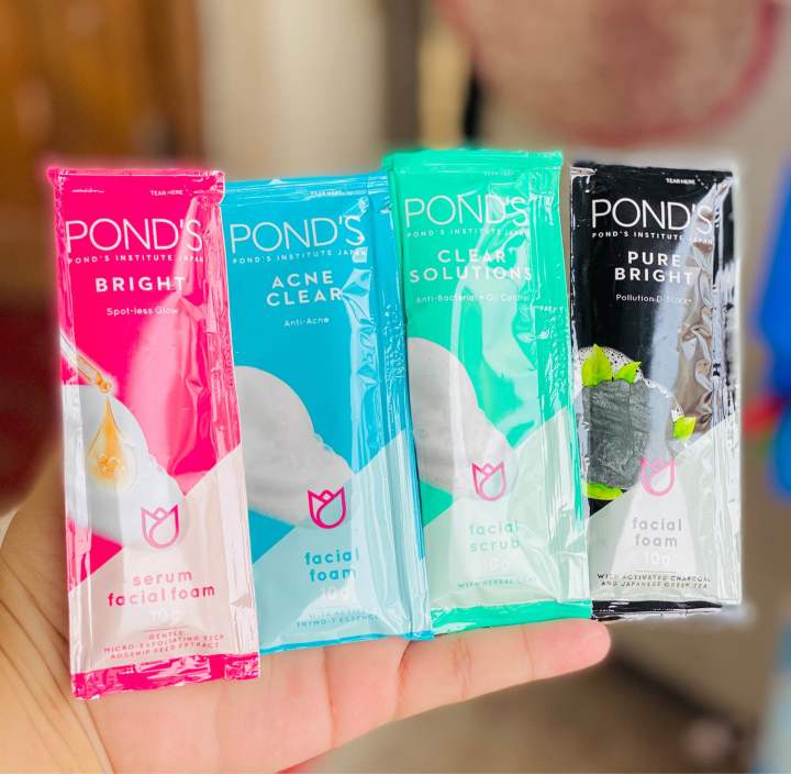 PONDS FACIAL WASH 10GRAMS ORIGINAL SACHETS | Lazada PH