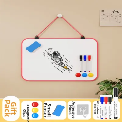 Double-sided Magnetic Portable Whiteboard