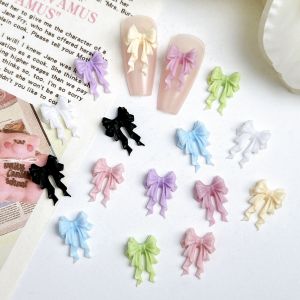 30 Chiếc Nơ Ruy Băng Độc Đáo Trang Trí Móng Tay Chất Liệu Nhựa Resin Màu Trơn Kiểu Nơ Dùng Làm Phụ Kiện Trang Trí Tóc Móng Tay Phụ Kiện Làm Móng Acrylic Tự Làm