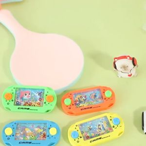 5pcs Water Ring Game Toy  Handheld Game Machine Water Circle Ring toys For Kids Fingertip Play Toys For Kids