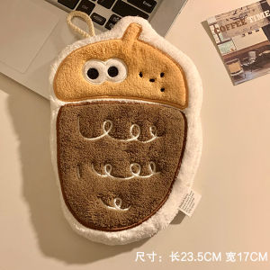 Adorable Thickened Hand Towel Holder Super Absorbent Quick Dry Bathroom Kitchen Towel Cute Cartoon Design Universal Use