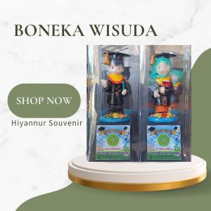 Piala Patung Wisuda Trophy Boneka Wisuda Vandel Wisuda Full Body