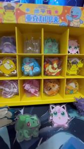 Bandai | New Pokémon Double-Sided PP Folder Cartoon Notebook Clip Acrylic Stationery Memo Clip Cute Creative Butt Clip