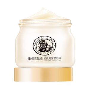 LAIKOU Lanolin Cream – #1 Dry Skin Savior! 90g Multi-Use Moisturizer for Face Hands & Body