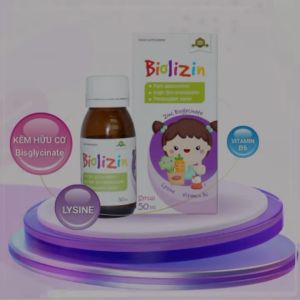 Kẽm Biolizin - Kẽm hữu cơ hỗ trợ ăn ngon cho trẻ sơ sinh và trẻ nhỏ (50ml)