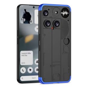 Nothing Phone 3 2025 Case 3 in 1 Quality PC Protection Shockproof Hard Back Cover Matte Phone Case for Nothing Phone 3 5G A024