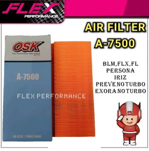 OSK PROTON AIR FILTER A-7500 OSK PERSONA IAFM SAGA BLM FL FLX IRIZ PREVE IAFM NO TURBO PW810704 FLEX PERFORMANCE