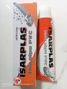 ISARPLAS 40gr KEMASAN TERBARU TERMURAH Lem serbaguna Real Pict Real Video