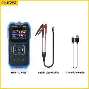 Fnirsi HRM-10 Điện áp pin Nội Bộ Máy đo điện trở 18650 Độ chính xác cao AC axit Lithium chì ắc quy xe tụ thử