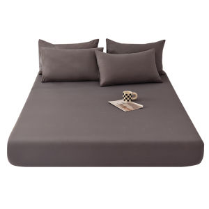 Pure Cotton Bed Canopy Mattress Protector Full Cover Non-Slip Dustproof Bedding Sheet Polyester Fabric Cool Sensation General Use