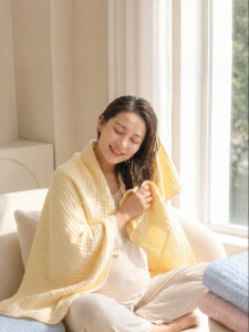 MAOMAOYU | Cotton A-Class Maternity Bath Towel Absorbent