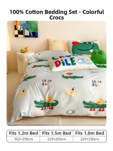 DOHIA | Pure Cotton All Season Dormitory Single Bed Quilt Cover