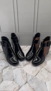 Sepatu Boots Flat Fashion Korean BO9027