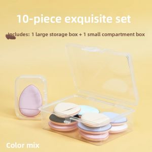 Five-Pack Finger Sponge Thumb Small Air Cushion Concealer Tip Makeup Puff Sharp Tip Setting Powder Beauty Tool from Yue Duozhi