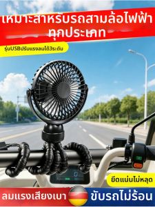 LUKSEN | Quiet High Power Electric Fan for Tricycles USB Charging