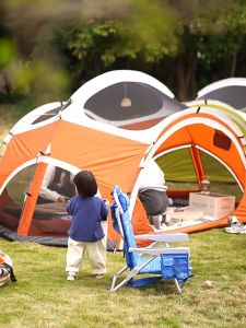 Vidalido เต็นท์แคมป์ปิ้ง Rising Cloud Tent สำหรับ 3-4 คน กันน้ำ กันแดด พร้อมกระเป๋าจัดเก็บ