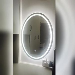 Smart Bathroom Mirror Anti-fog Touch LED Motion Sensor
