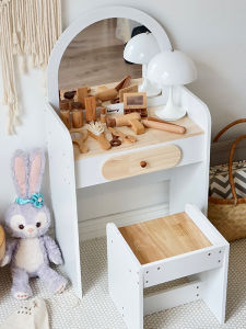 Baby Realistic Pretend Play Makeup Table Set Toy