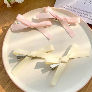 Jepit Rambut Busur Manis Warna Permen: Klip Rambut Anak Perempuan dan Aksesori Rambut Lainnya