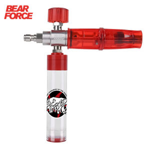 BEAR FORCE Negative Pressure Magnetic Suction Mini Foam Cannon Pro with 1/4 Quick Connector Car Wash for Thick Foam