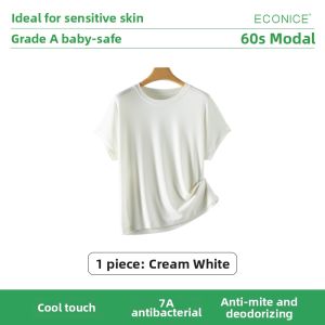 econice | Antibacterial Cool Feeling Summer Modal T-Shirt