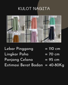 PROMO AWAL TAHUN-NAGITA KULOT DAILY CRINGCLE AIRFLOW PREMIUM // KULOT NAGITA CRINGCLE JUMBO // CELANA KULOT HIGHWAIST PREMIUM