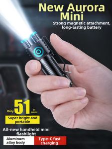 Rechargeable Portable High-Brightness Outdoor Flashlight