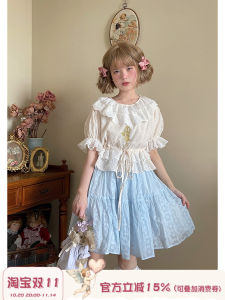 Labeau เสื้อเชิ้ตผ้าชีฟองแต่งระบายดีไซน์เก๋ไม่ซ้ำใครลุคสวยหวานดีไซน์ออริจินอลลุคสาวฮิปสเตอร์ลุคสาวฮิปสเตอร์ลุคสาวฮิปสเตอร์