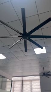 Regair/Inovo 72" Titanium Ceiling Fan with Light 8-Blade 16-Speed Silent DC Motor RF-Remote 12-year-Warranty