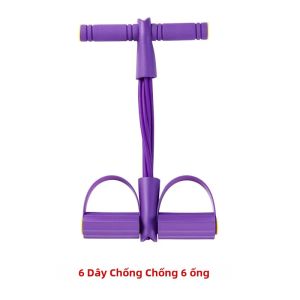 Dụng Cụ Căng Dây Kháng Lực 4 Cấp Độ Với Tay Cầm Chống Trượt Để Tập Thể Dục Tại Nhà Tập Cơ Bụng Tập Yoga