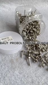 BAUT BODY PROBOLT HONDA CHROME IMPORT ORIGINAL THAILAND SEKRUP 2KUNCI HENG THAILAND PACK ISI 20pcs GROSIR ECER CRF SCOOPY CBR BEAT PCX ADV SUPRA VARIO CB FERZA MEGAPRO REVO BLADE SPACY GL TIGER SONIC KARISMA WIN NOVA GRAND NSR PHANTOM ZOOMER  --